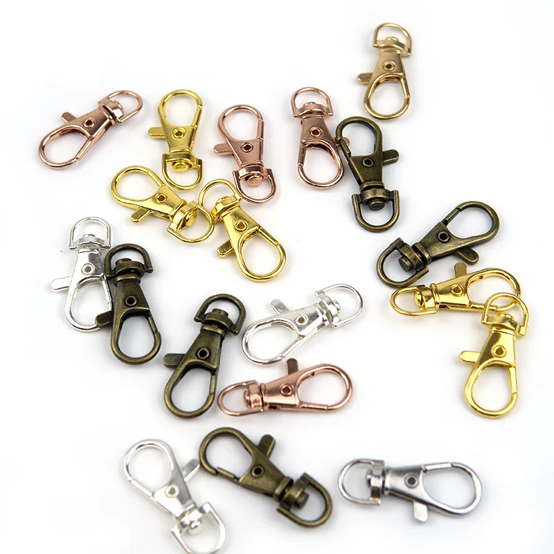 Swivel Clasp Claw Dog Collar Hook Lobster Strap Clip Purse Handbag Key Ring Webbing Keychain Hardware
