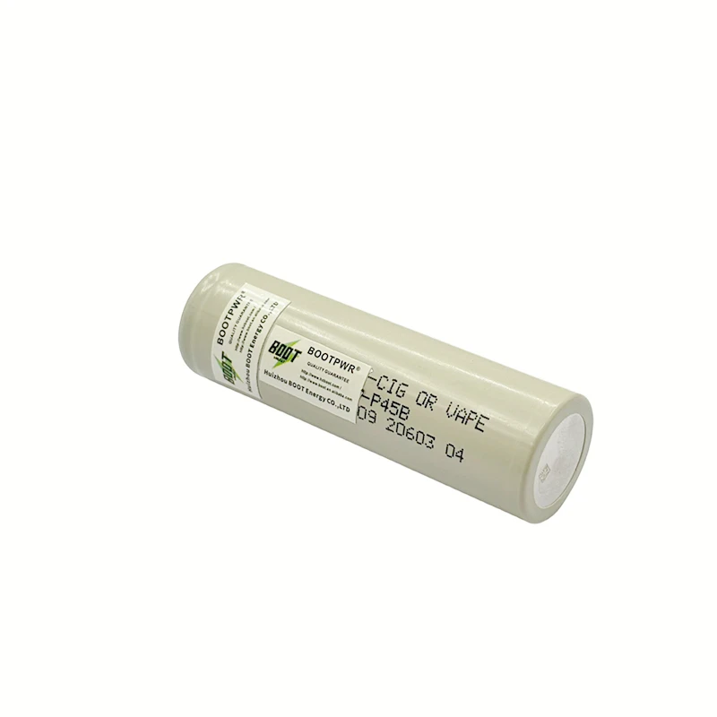 Taiwan INR21700 P45b 4500mAh 3.6V 45A rechargeable lithium high discharge rate low temperature MoLi battery For electric tool