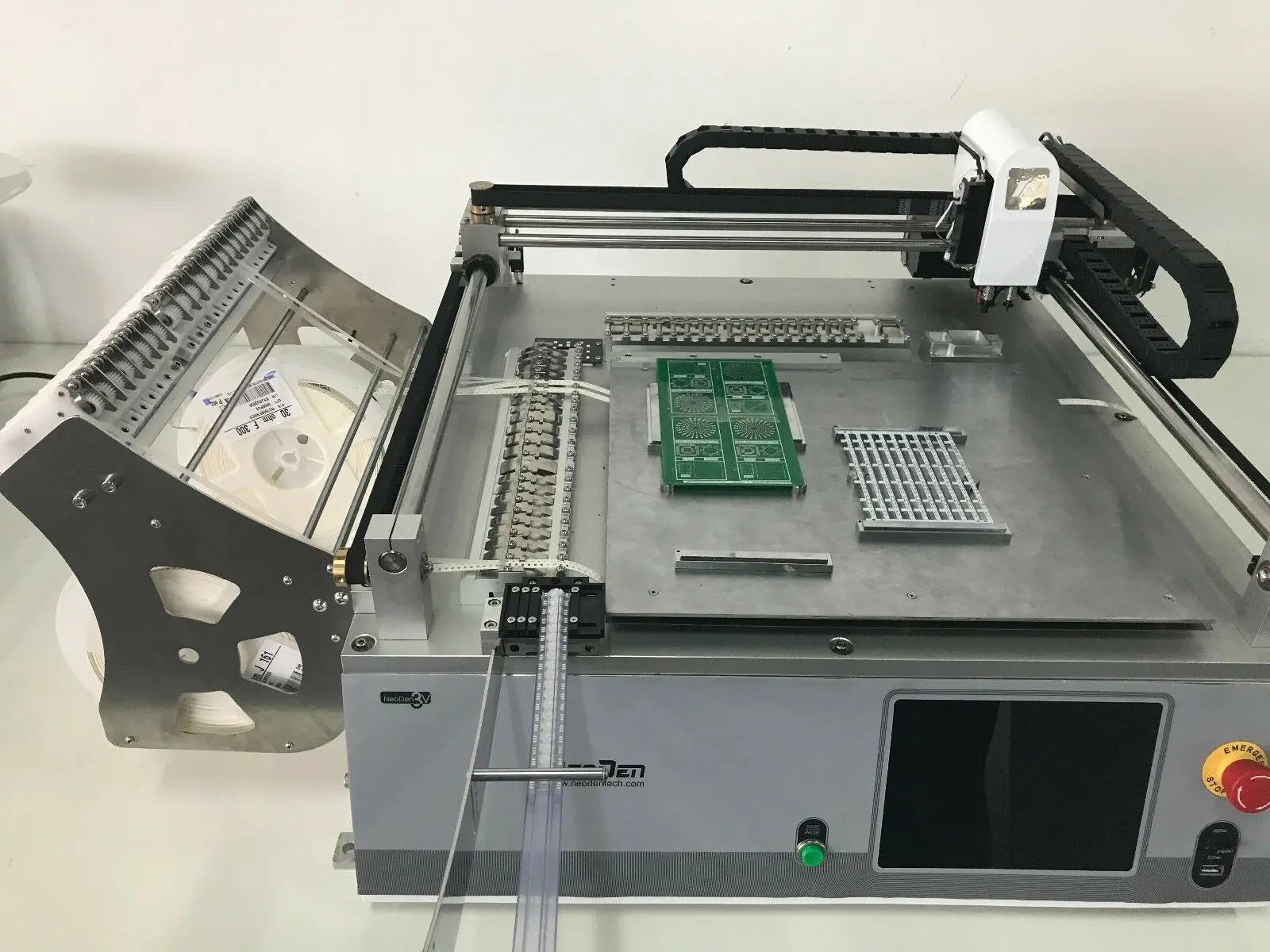 Настольная мини-машина NeoDen 3V smt с двумя компонентами smd монтажная головка две HD CCD-камеры