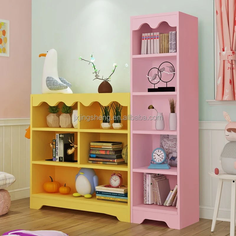 Детский книжный шкаф, шкаф для хранения игрушек, органайзер для детского сада, стеллаж для детской комнаты, книжная полка, детская мебель