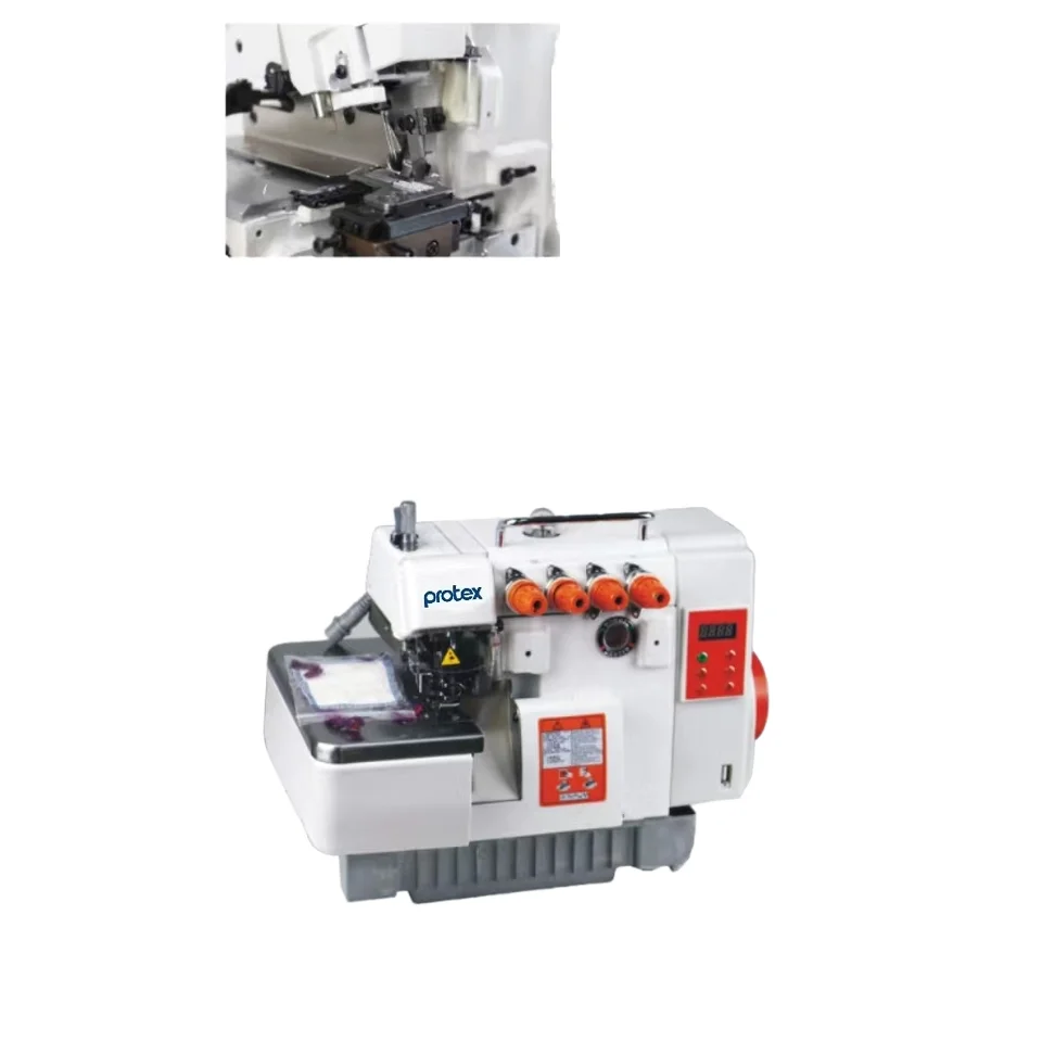 TY-737D-DTK Direct Drive High-Speed 3-Thread Overlock Sewing Machine with Automatic Thread Trimmer