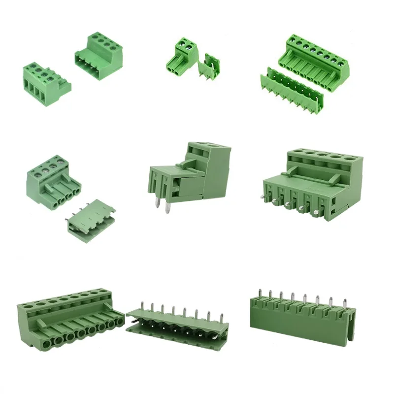 KF128-2.54 Американская классификация проводов 2р 3P 4 5 6P 7P 8 9P 10 12P 16P соединения терминала KF128 2 54 мм PCB мини Винтовые клеммы