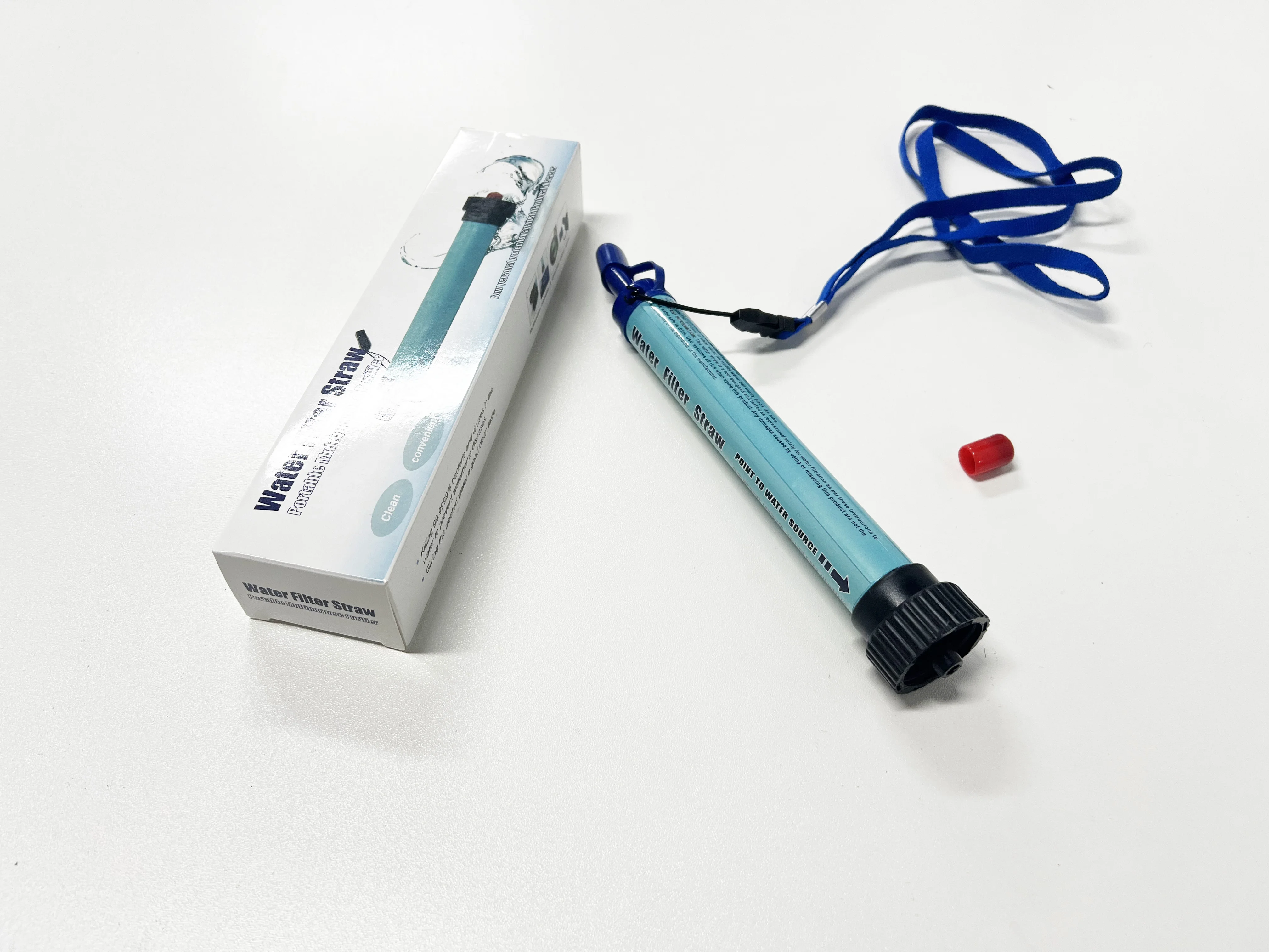 Light Weight Life Purification Camping UF Membrane Water Filter Straw