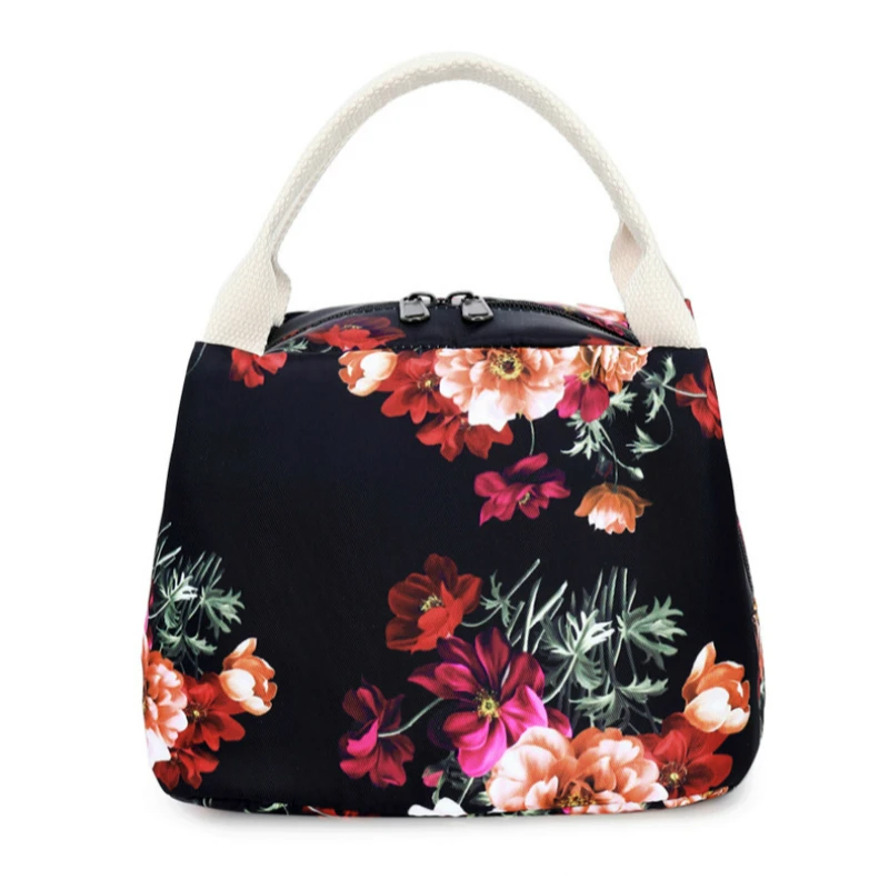 
3pcs/set Nylon Waterproof Printing backpack Women School Bag for Teenagers Girls Student Bookbag with Lunch Box 