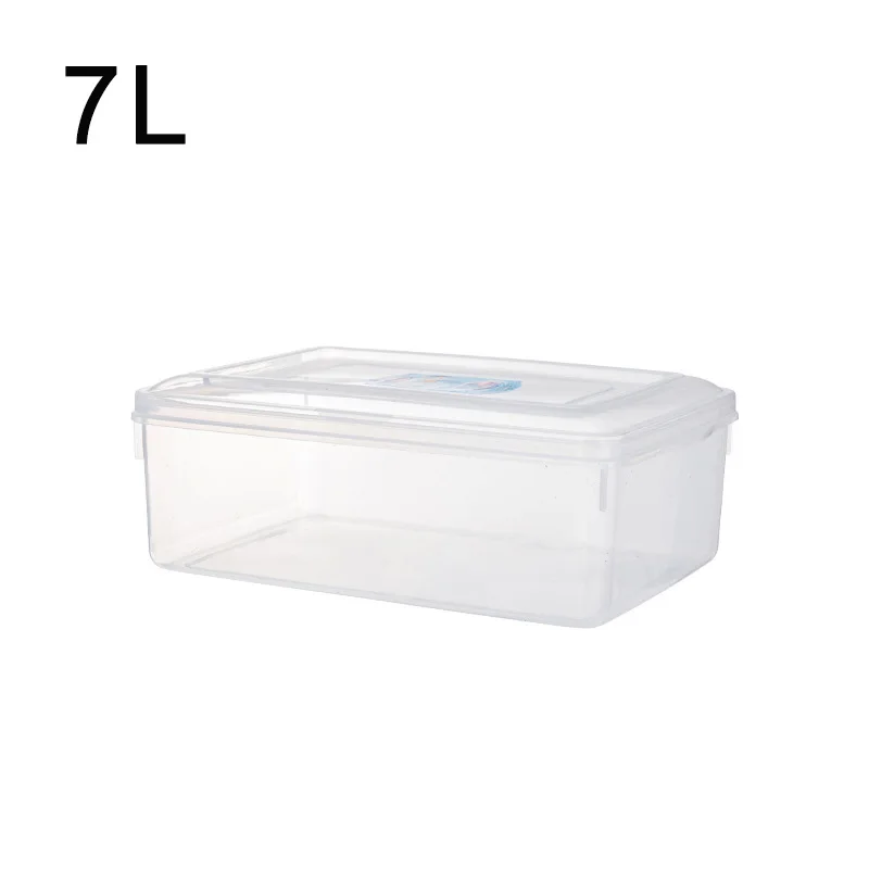 Customized Multifunction Clear Food Fresh Hermetic Containers Kitchen Food Plastic Storage Box