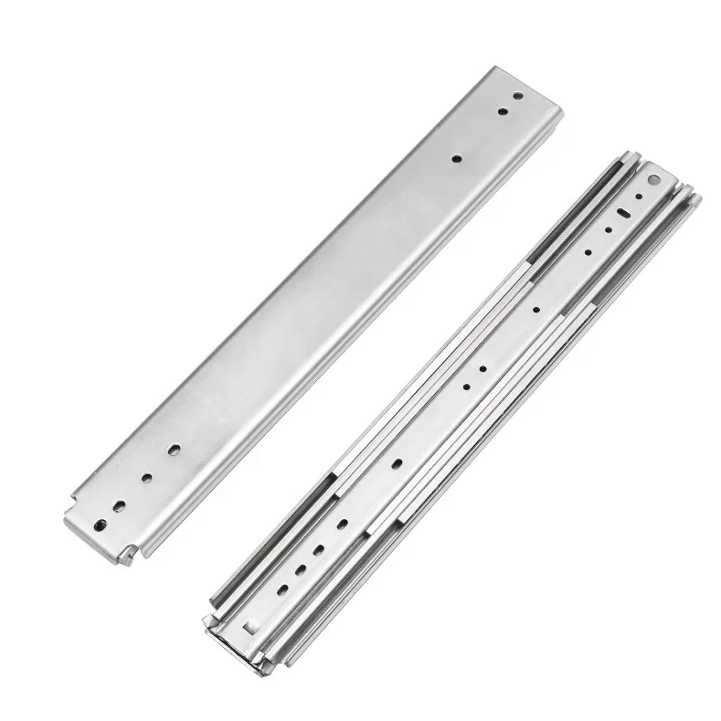 Keschen 500lbs 227kg Loading Capacity Full extension 1500mm Long Heavy duty Telescopic Drawer Slides Runner