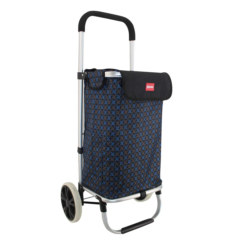 Newest foldable shopping trolleys carts with bag