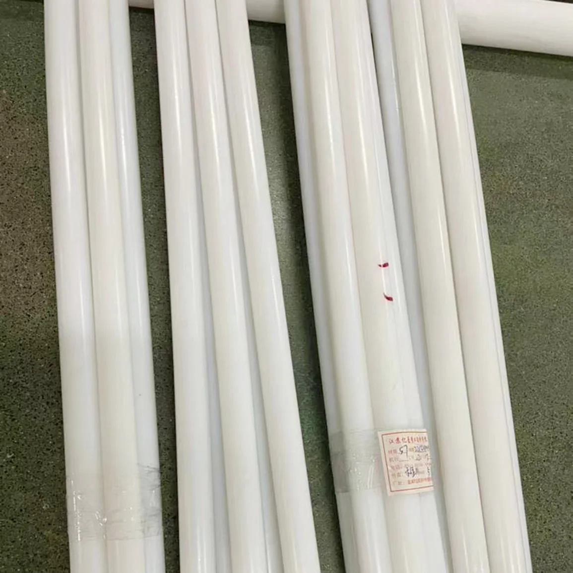 54*3mm White 100% Virgin Clear Daikin  brand raw material Customized Size Thickness PTFE Tube