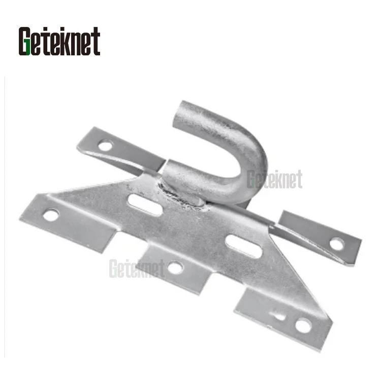 Geteknet Fiber optic cable tension wire Stainless steel die casting anchoring clamp suspension Clamp
