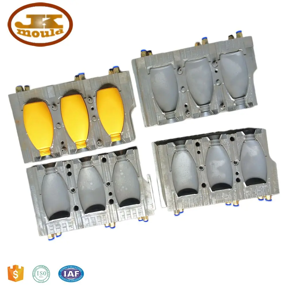 Plastic injection HDPE shampoo bottle blowing mould