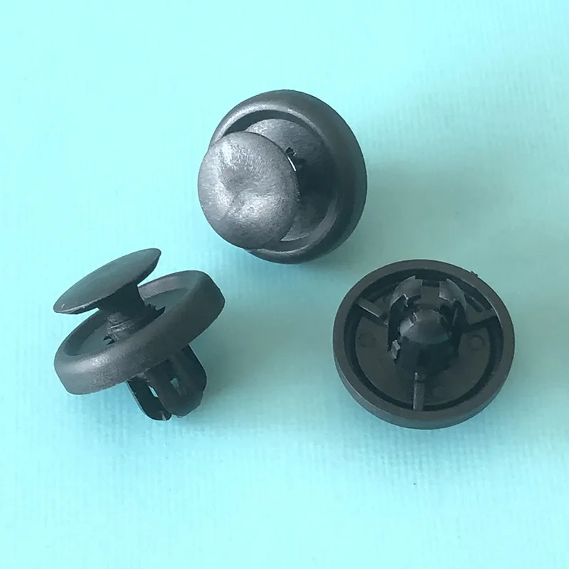 Aoda 20pcs Push Fit Plastic Trim Clips for Subaru Boot & Trunk Lining & Carpets 909130043 7mm Hole Plastic Rivet Trim Clips