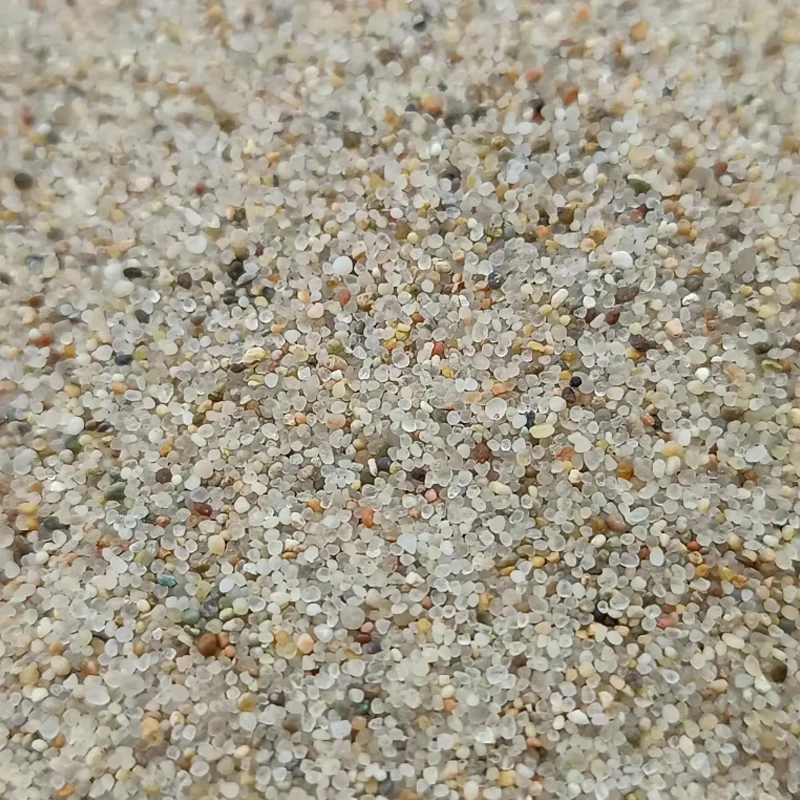 High Quality Natural Sea Round Sand for Artificial Turf Playground Factory Direct Supply