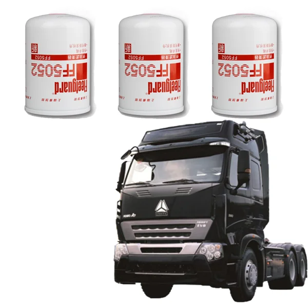 FS5052 Yuchai Weichai Spare Parts Fuel Filter Element For Sinotruk HOWO dongfeng Jiefang J6 Hongyan Jingang