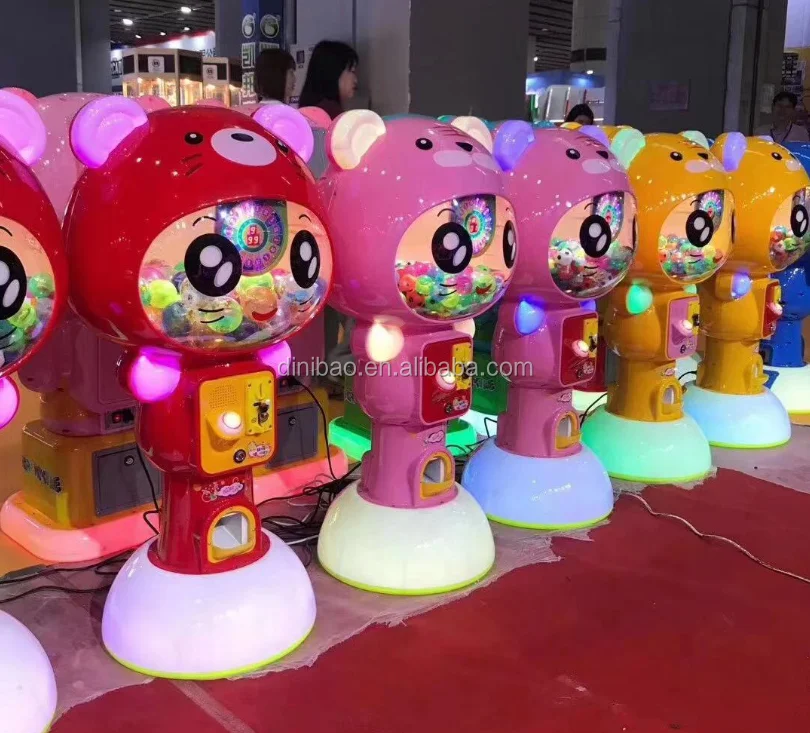 Low Price Coin Operated  Gashapon Toy Capsule Vending Machine Candy Machine Vending For Kids