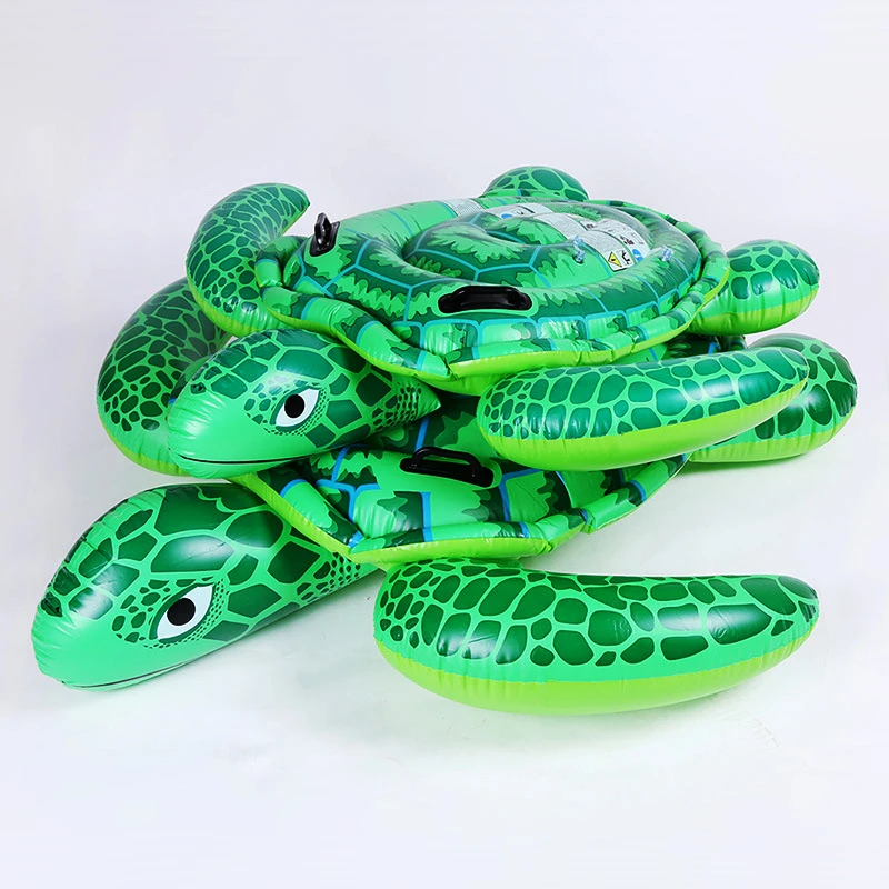 Summer turtle Softest Floating Mat Adult Men Women Seat Water Pads Inflatable Pool Floats Party Swimming Circle