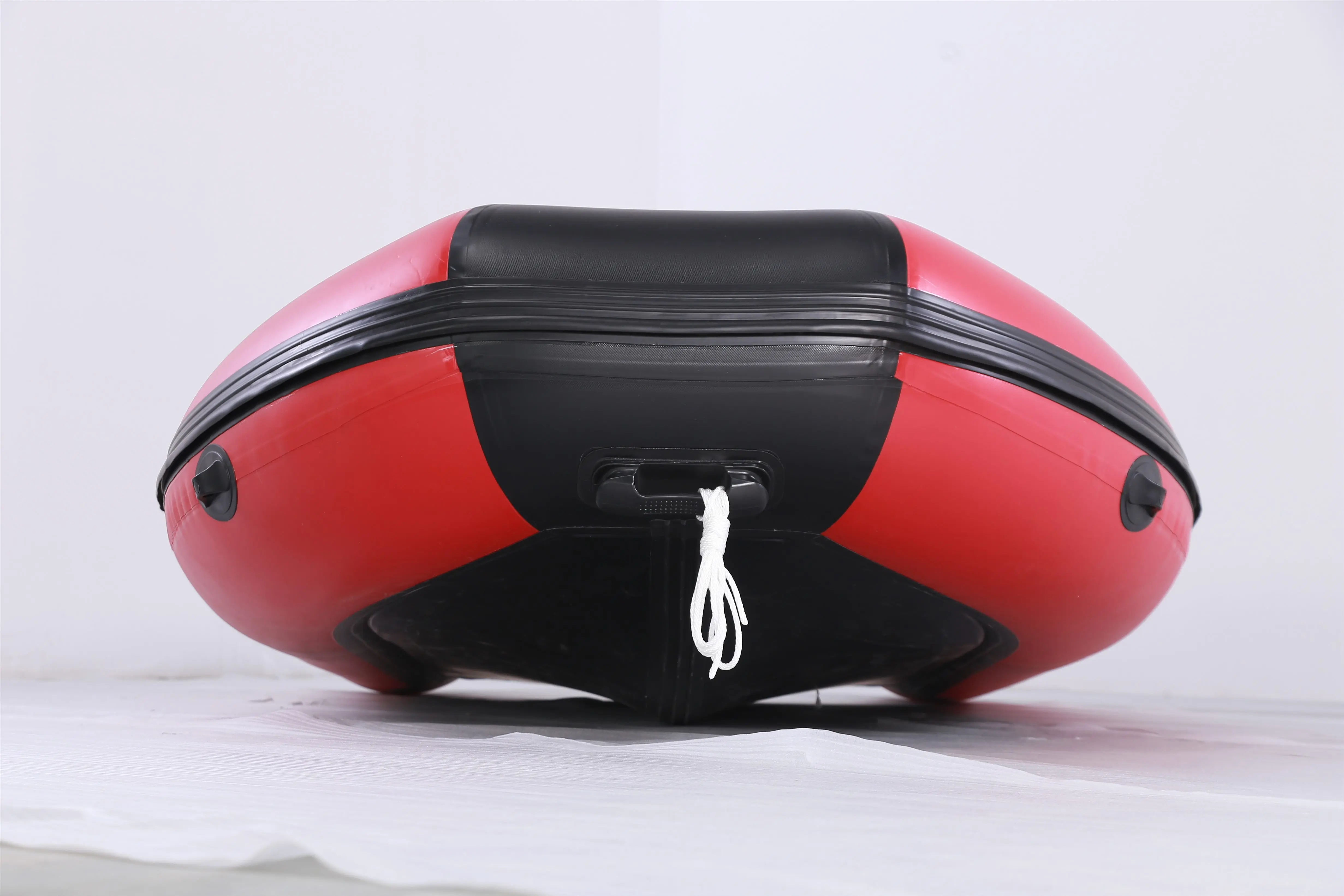 10 ft inflatable rescue boat with aluminum bottom marine PVC boat for fishing