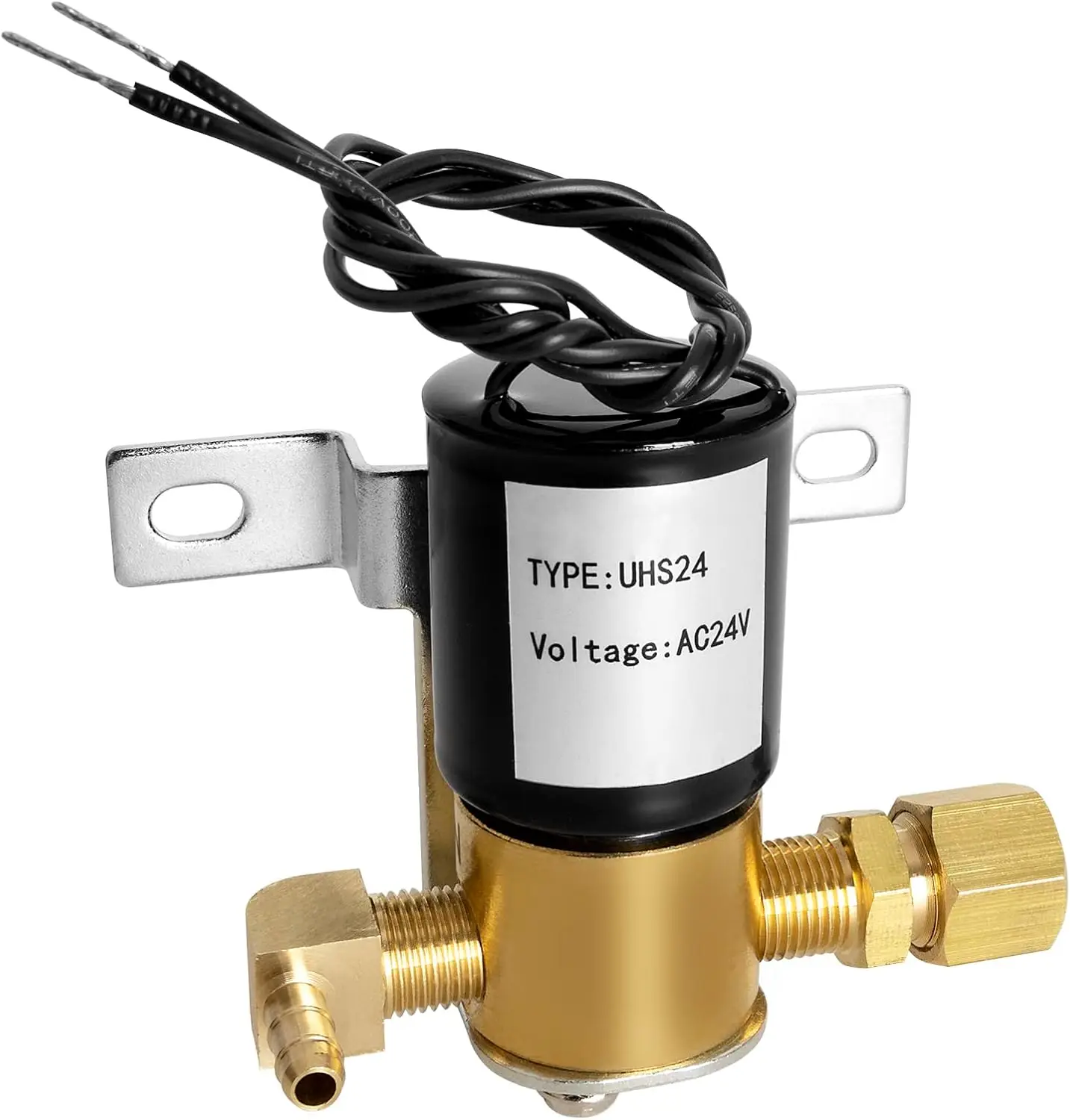 UHS24 Universal Humidifier Solenoid Valve Kit 24 Volt  Compatible with HE220 HE225 HE260 HE265 A. 4040 990-53  320016939-002