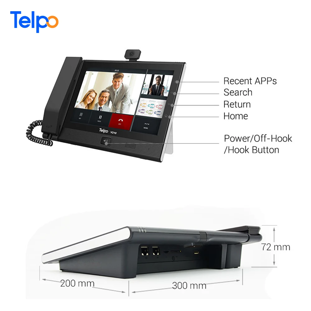Настольный беспроводной телефон Telpo android продукты voip с sim-картой