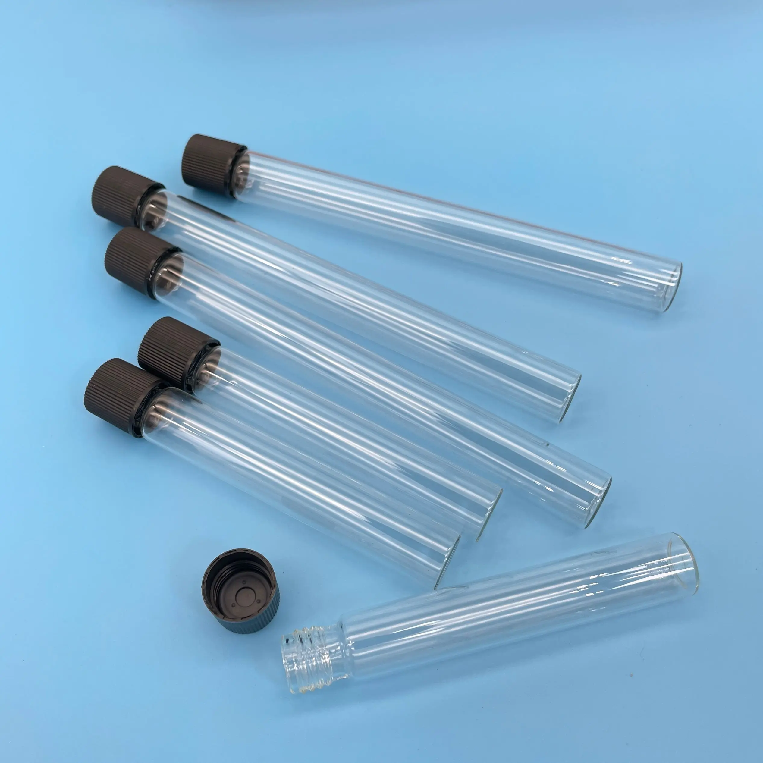 LAB sampling tube Glass test tube 10ml Heat resistant glass test tube