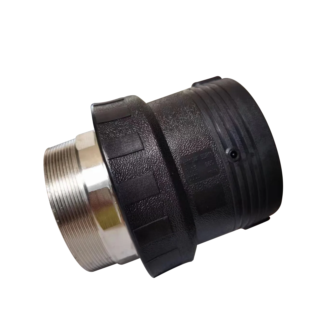 Chinese factory plastic fitting of hdpe electrofusion fitting  female and male  electrofusion coupler for pipe connection