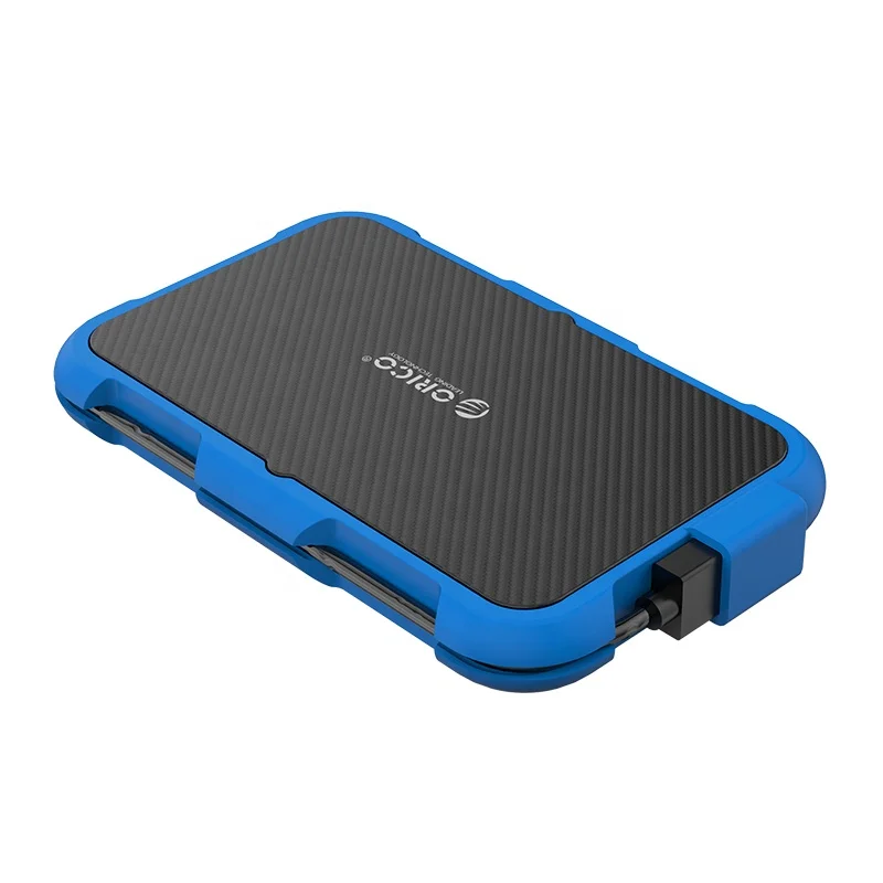  ORICO Waterproof IP64 Shockproof Silica Gel 4TB External 2.5Inch Triple-Protection HDD and SSD Enclosure