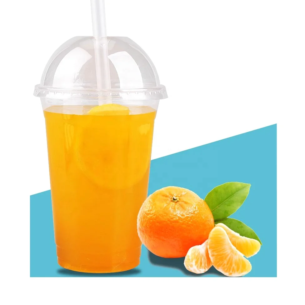 Прозрачные экологически чистые пластиковые кофейные чашки с логотипом под заказ прозрачные одноразовые стаканчики для воды крышкой