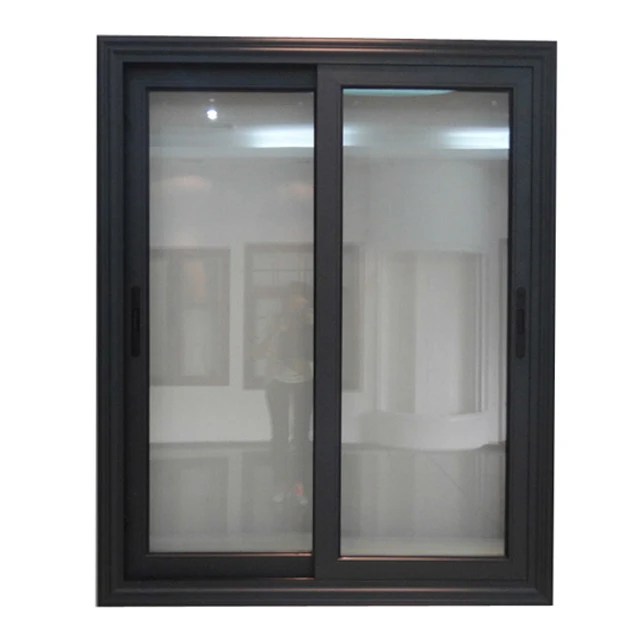 Cheap house picture double glazed tempered glass aluminum sliding window frame price aluminium