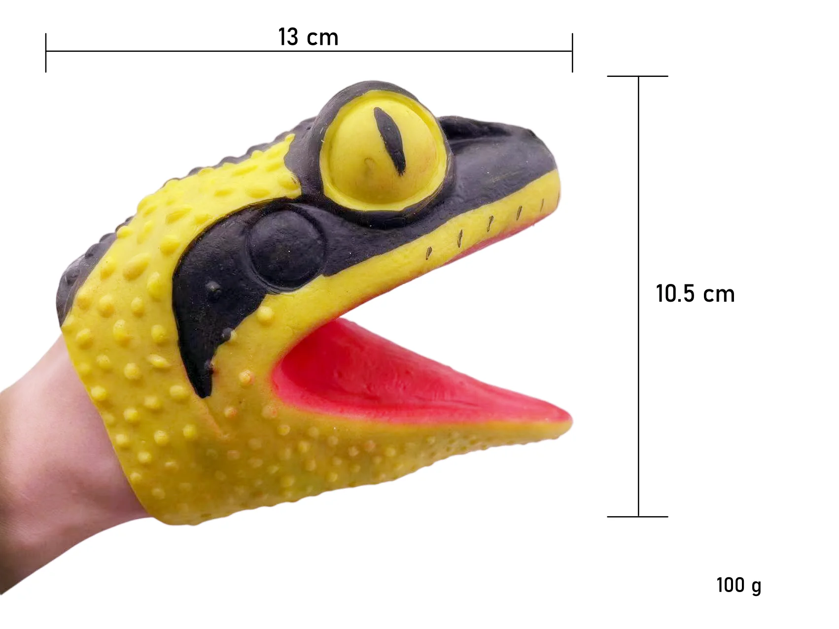 Manufacturer Spot Shark Soft Silicone Kids Playing Toys Role Playing Animal Lizard Hand Puppet