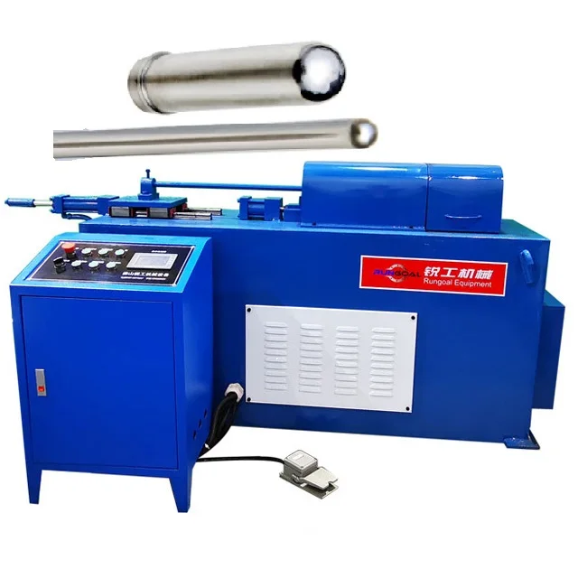 Стальная труба, алюминиевая, железная, медная труба из сплава, закручивающаяся Концевая конусная формовочная машина