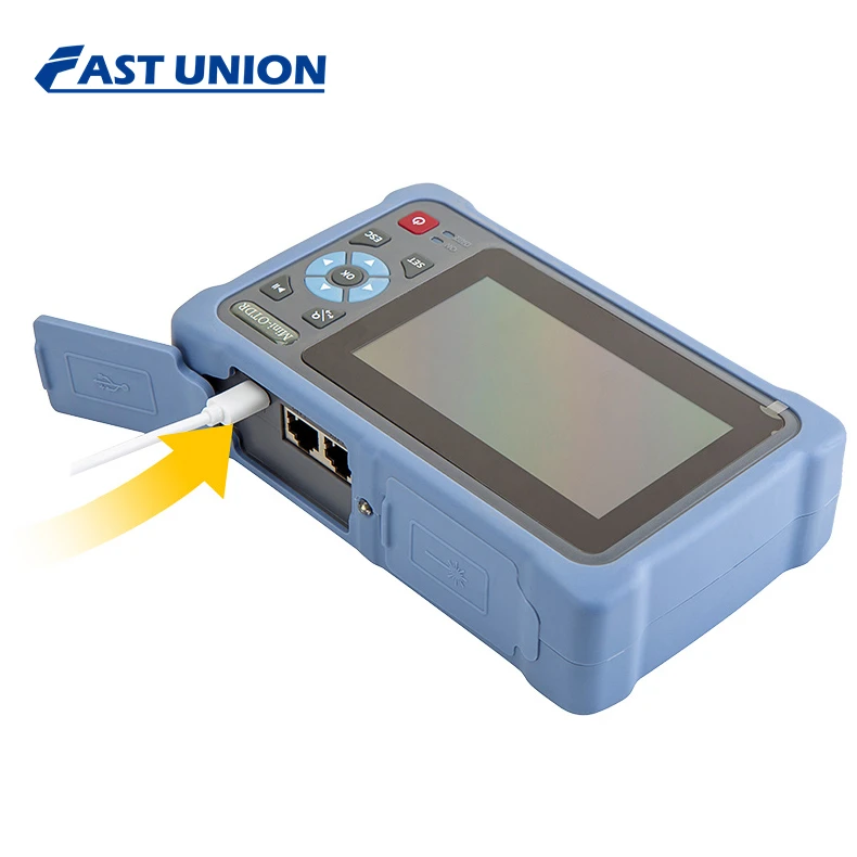 Factory Mini Optical Time Domain Reflectometer Fiber Optic OTDR NK4000 FTTH Optical Tools Time Domain Reflectometer nk4000 otdr