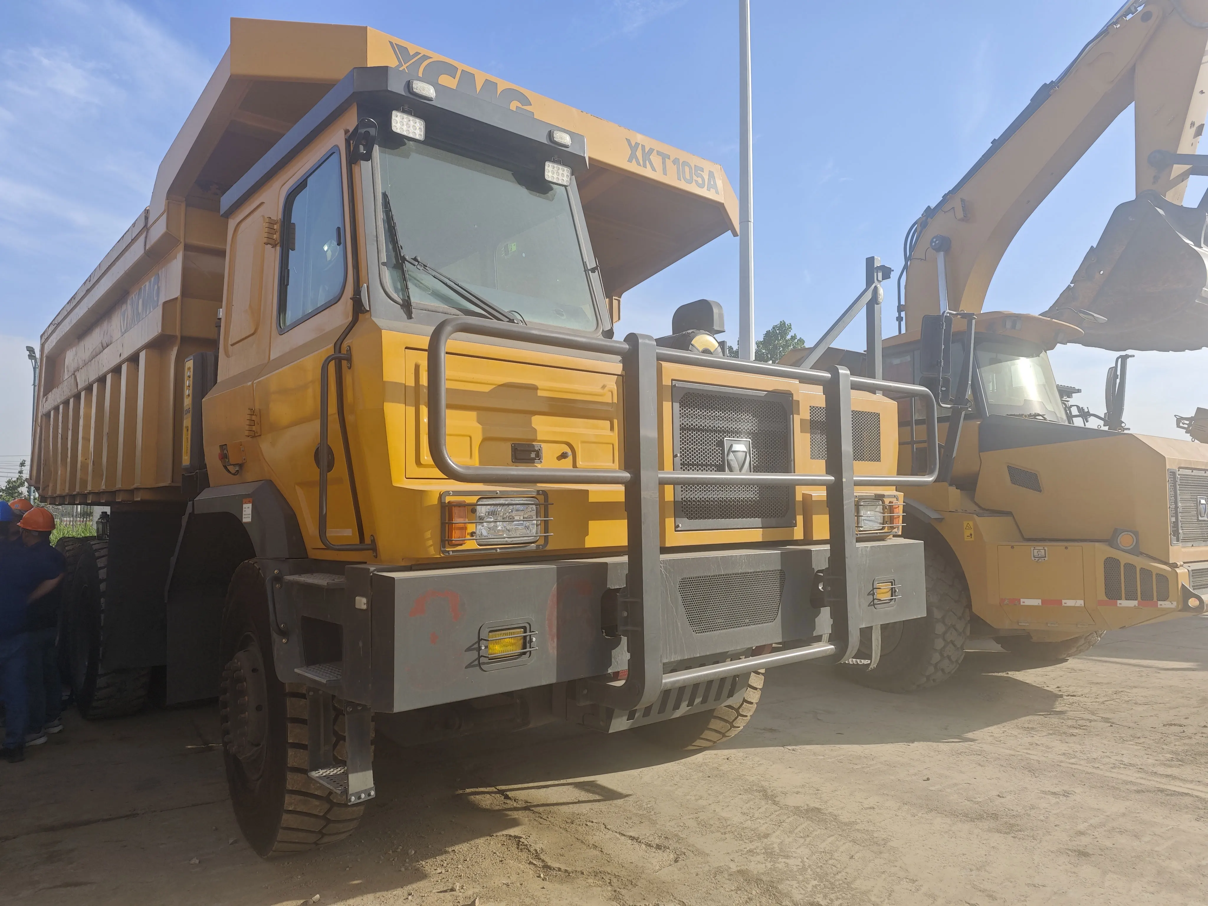 XCMG Official Used Mining Dump Truck XKT105A 6*4 Wide-Body Tipper Trucks For Sale
