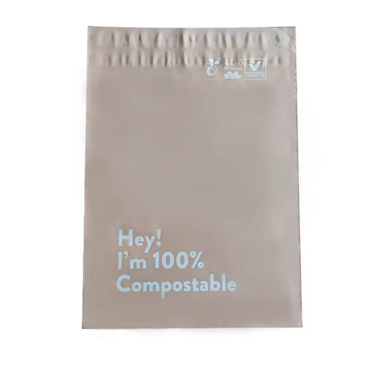 Shipping Courier Mailing Clothes Packaging Biodegradable Composable Poly Mailer Eco Friendly