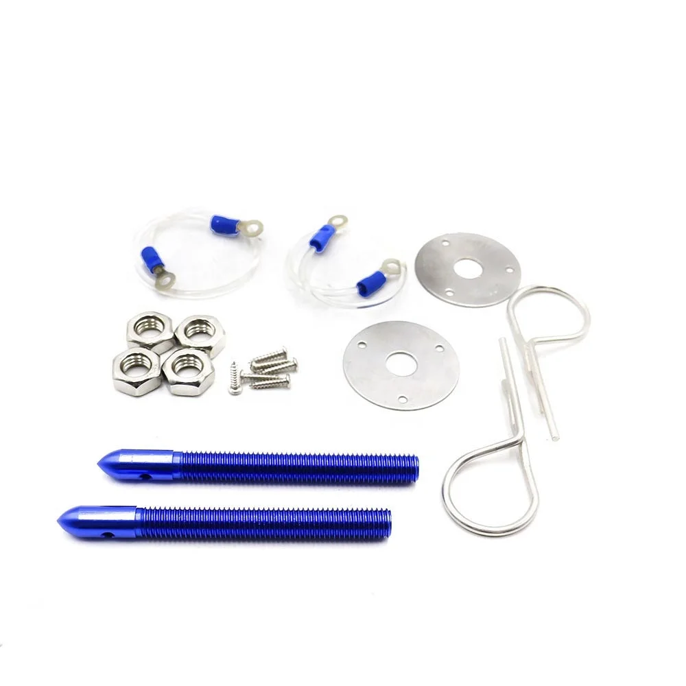 Четыре цвета сплав вниз замки капота шпильки капот Pin замки инструментов