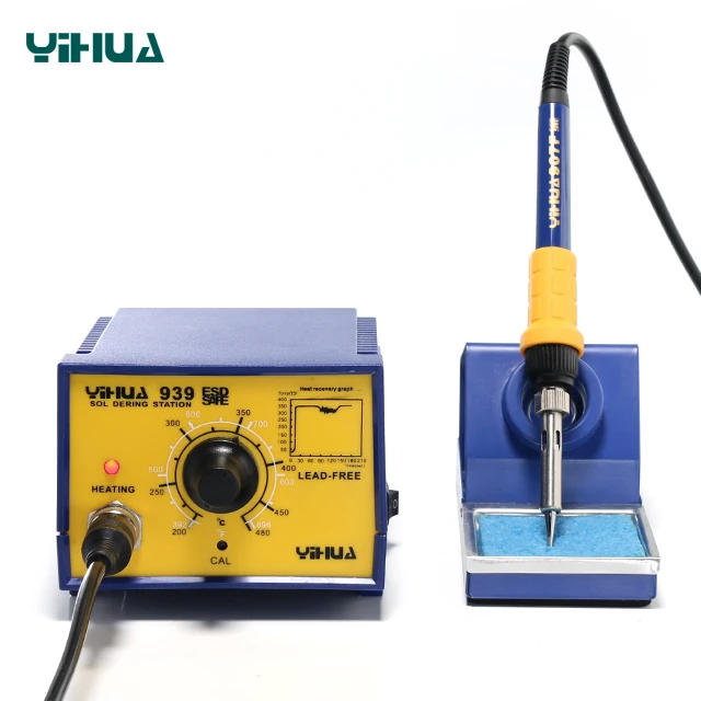 YIHUA 939 imported large power 75W repair mobile soldering iron station machine
