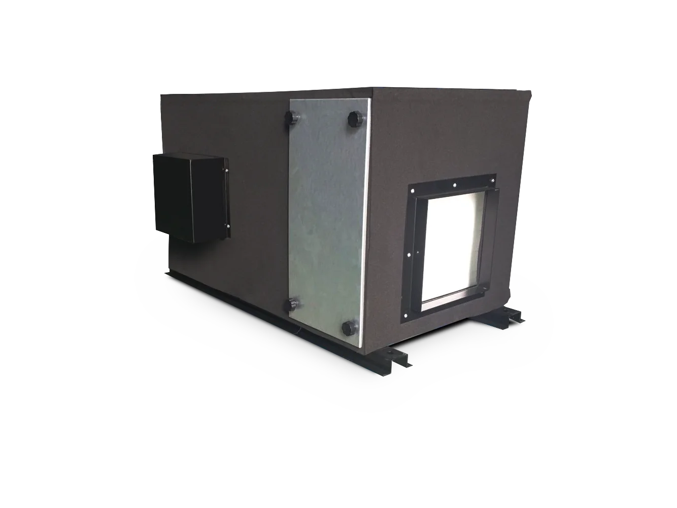 High Efficiency 2000 Airflow air Exchanger Heat Recovery air to air Cross Flow Heat Exchanger ERV Recovery Ventilation