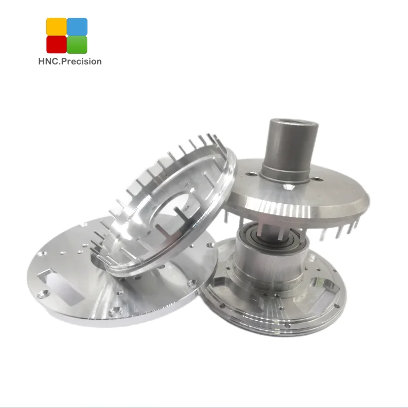 OEM Factory Customized High Quality Metal Parts CNC Machining Turning Part Service for UAV Motor Shell 3D Model Aluminum Piece