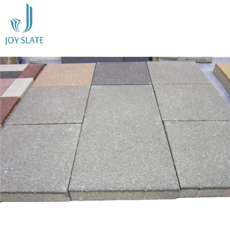 Eco-friendly skid resistance porous permeable ceramic pavers