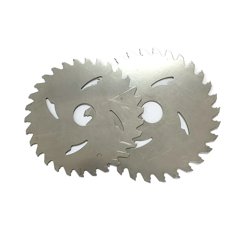 Factory Supply High Quality 65Mn Circular Wood Cutting Disc Steel Cores Matrix T.C.T Saw Blade 50# Blanks