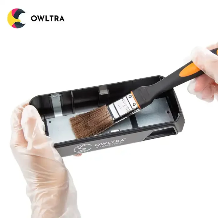 [OWLTRA] Quick Domestic Effective Mousetrap Lightweight Electric Rat Killer Trap No Poison Electronic Plastic Mouse Trap