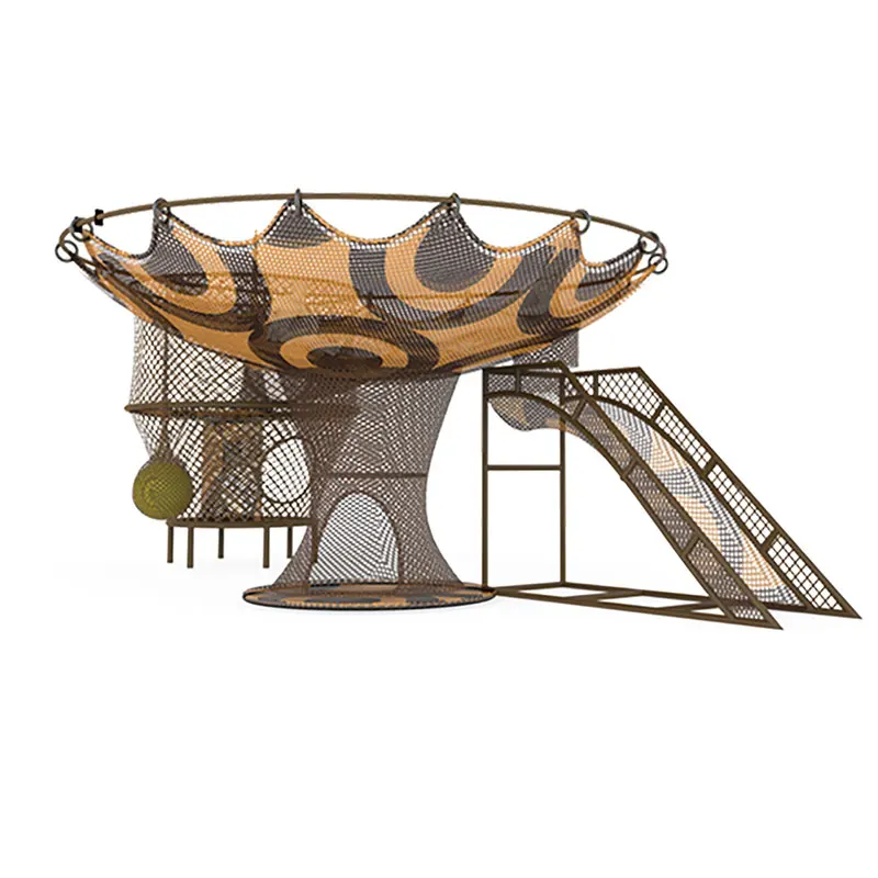 Colorful Indoor Climbing Net Children Indoor Playground Amusement Park Equipment For Kids