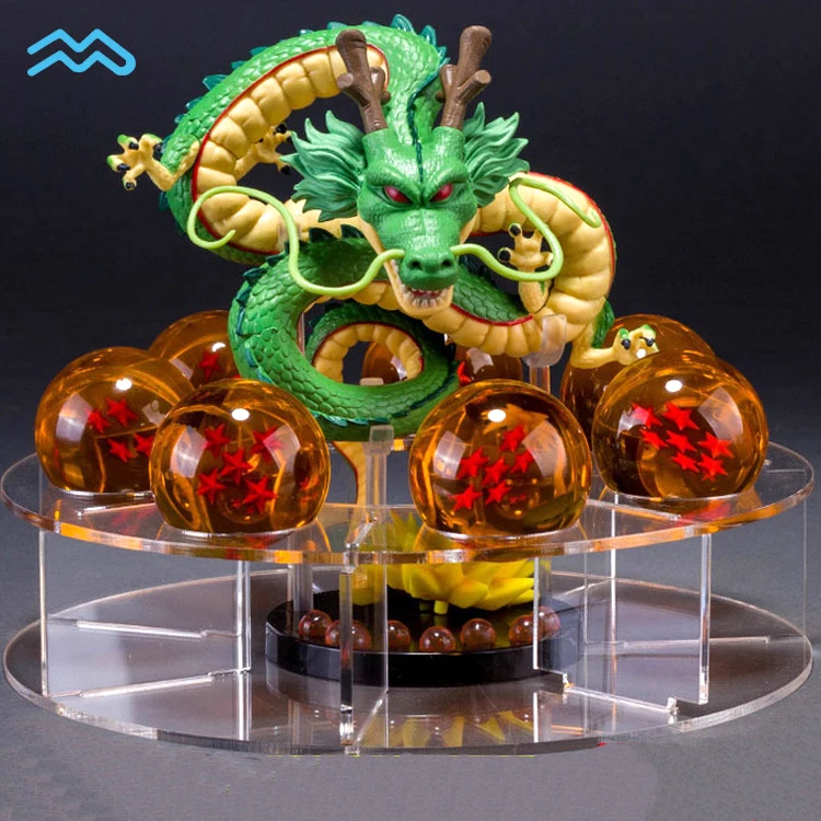 
Custom Seven Resin Star Ball Figuras PVC Dragon Ball Z Model Set Action Figure Toys With Acrylic Stand 