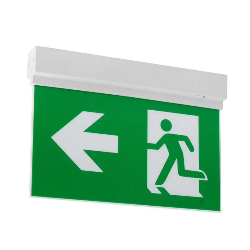 Double Sided LED Emergency Luminous Fire Exit Safety Signs