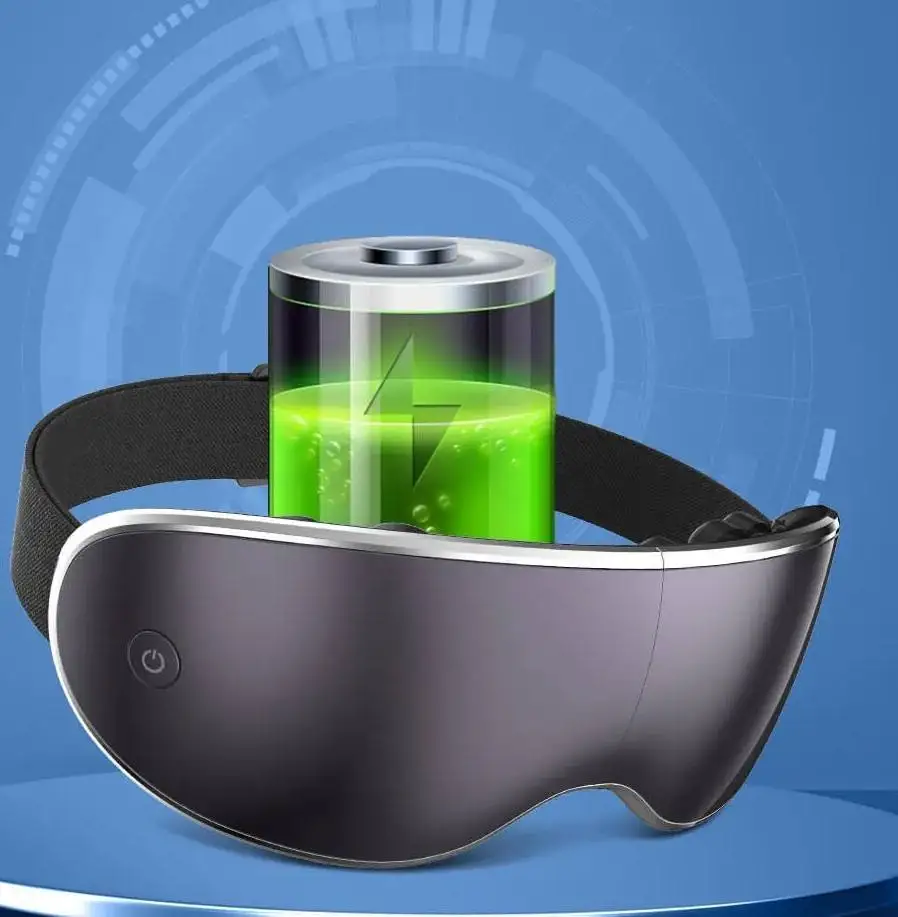 Momoda SX321 Foldable Visible Wireless Music Micro Motor Vibration Momoda 3D Massage Eye Massager Play soothing music