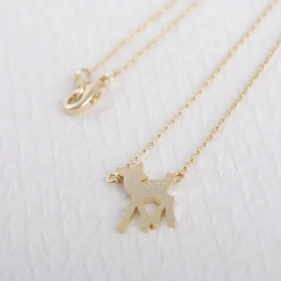 Accessories Women Permanent Jewelry Dainty Cute Plated Egyptian Desert Camel Charm Animal Lovely Dromedary Necklace