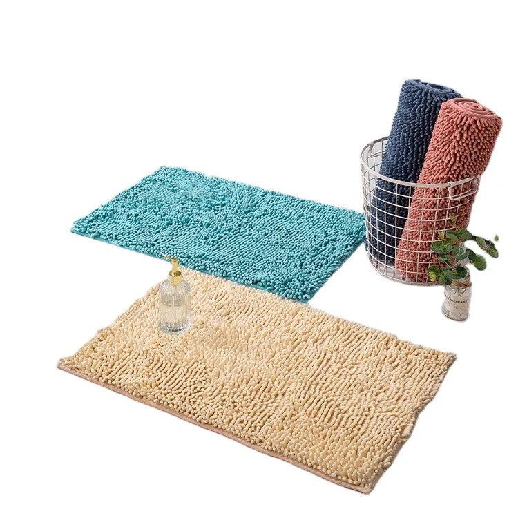 Good Quality Super Absorbent PVC Non-slip Multiple Sizes Low MOQ Custom Bath Mat