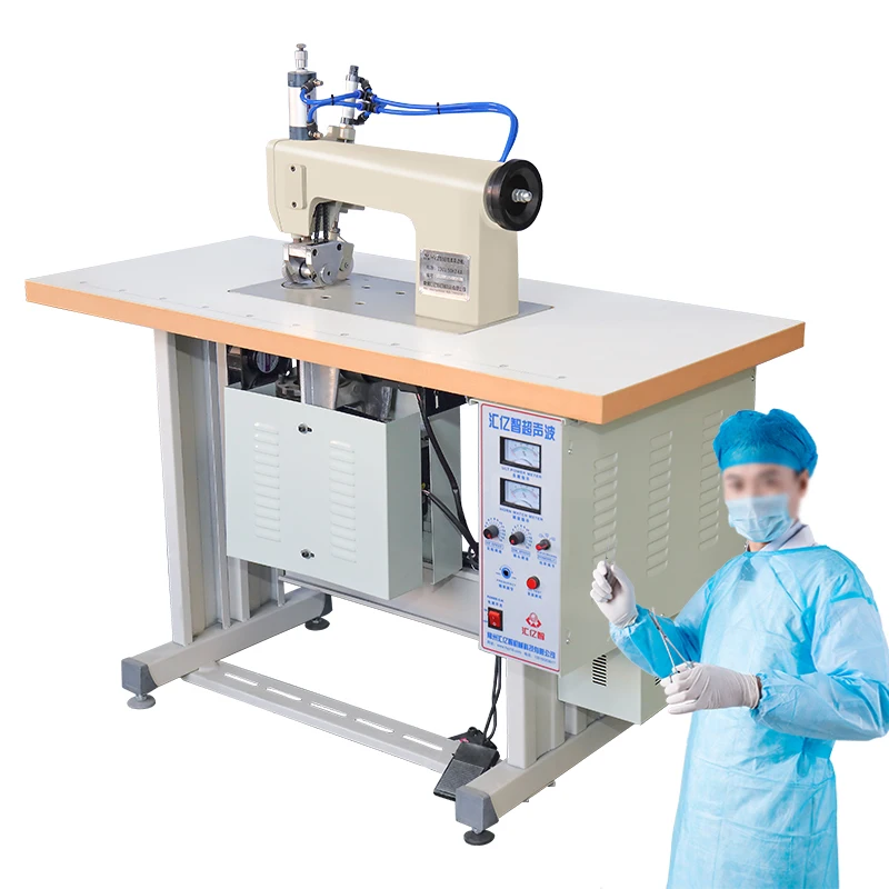 Hot-selling ultrasonic sewing machine, medical cloth making machine, surgical gown making machine