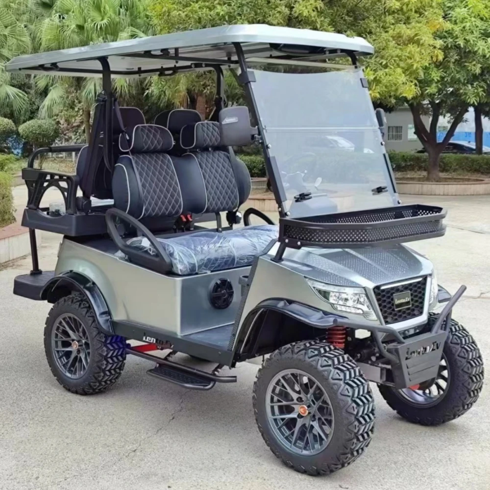 China Factory Custom Club Car Battery Operated Golf Hunting Carts Electric Golf Buggy