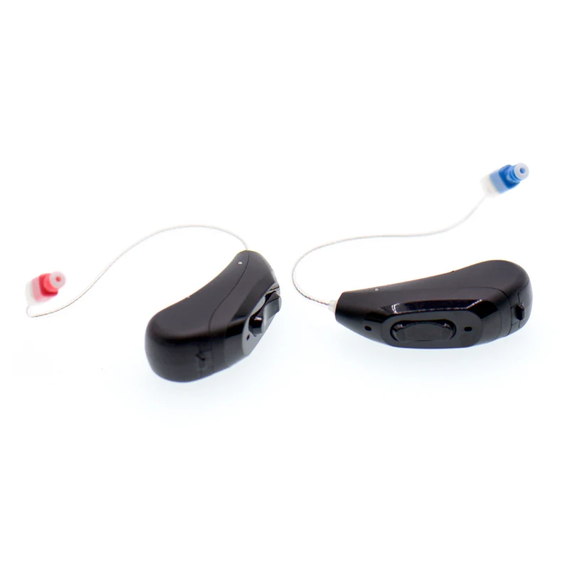 Upgraded 12 Channels Programmable intelligent 2024 New Design New Product Light weight RIC BTE Digital Hearing Aids Rechargeable