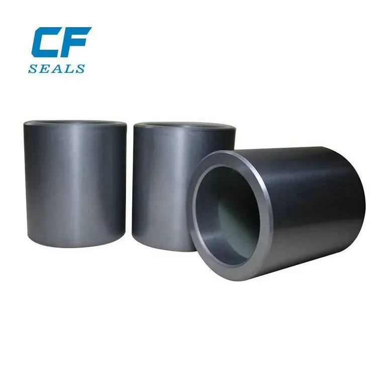 Factory price RBSIC SSIC silicon carbide bush silicon carbide sleeve  for shaft or mechanical seal