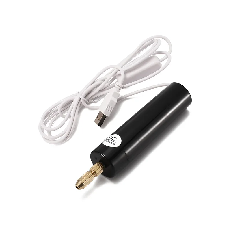 Portable Mini Electric Drill 5V USB Handheld Drill For Jewelry Making Wood Crafting And Metalworking
